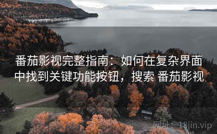 番茄影视完整指南:如何在复杂界面中找到关键功能按钮,搜索 番茄影视 番茄影视完整指南:如何在复杂界面中找到关键功能按钮,搜索 番茄影视