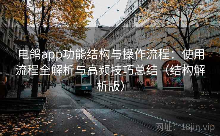 电鸽app功能结构与操作流程:使用流程全解析与高频技巧总结(结构解析版) 电鸽app功能结构与操作流程:使用流程全解析与高频技巧总结(结构解析版)